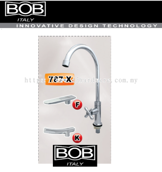 BOB ITALY INNOVATIVE DESIGN TECHNOLOGY FAUCET 787X (BS)