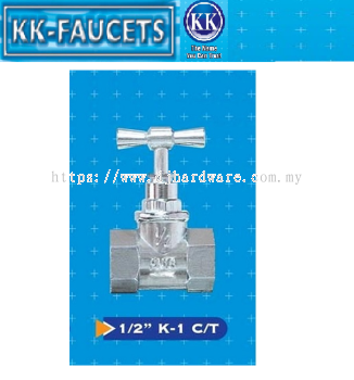 KK FAUCETS 1/2" K1CT (BS)