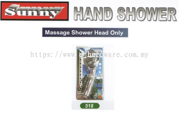 SUNNY HAND SHOWER MASSAGE SHOWER HEAD ONLY 518 (WS)