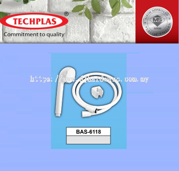 TECHPLAS COMMITMENT TO QUALITY TOILET SPARE PART BAS 6118 (WS)