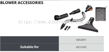 WORX BLOWER ACCESSORIES WA4091 WG549E (WO)