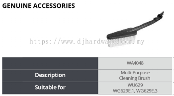 WORX GENUINE ACCESSORIES MULTI PURPOSE CLEANING BRUSH WA4048 WU629 WG629E.1 WG629E.3 (WO)