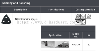 WORX SANDING AND POLISHING 120GRIT SANDING SHEETS WA2139 (WO)