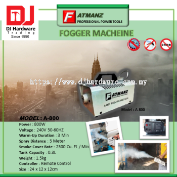 FATMANZ NANOMIST DISINFECTION FOGGING MACHINE A800