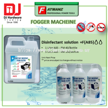 DISINFECTANT SOLUTION +F A85 5 Liter 