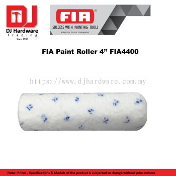 FIA SUCCESS WITH PAINTING TOOLS  GERMANY  FIA PAINT ROLLER 4'' FIA4400 (CL)