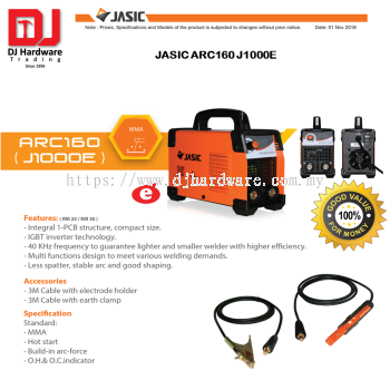 JASIC WELDING ARC160 J1000E (CL)