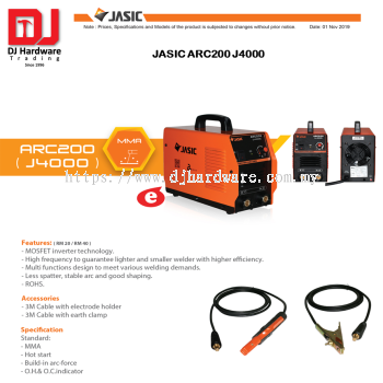 JASIC WELDING ARC200 J4000 (CL)