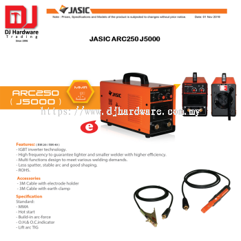 JASIC WELDING ARC250  J5000 (CL)