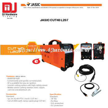 JASIC WELDING CUT40 L207 (CL)