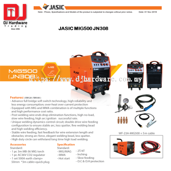 JASIC WELDING MIG500 JN308 (CL)