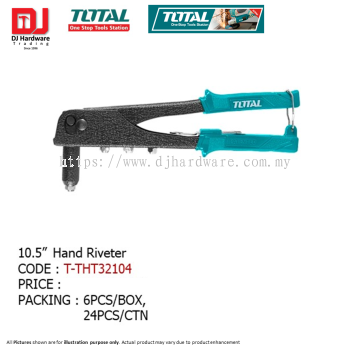 TOTAL ONE STOP TOOLS STATION HAND RIVETER 10.5'' T-THT32104 (LSK)