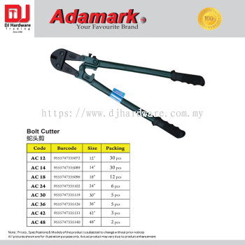 ADAMARK BOLT CUTTER 8 SIZE (CL)