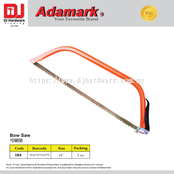 ADAMARK BOW SAW IBS 24'' 9555747335379 (CL)