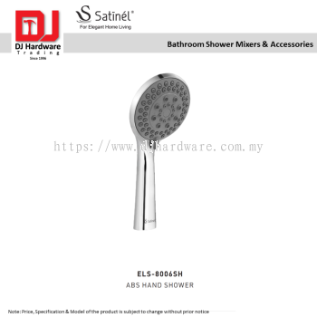 SATINEL FOR ELEGANT HOME LIVING STAINLESS STEEL BATHROOM SHOWER MIXERS & ACCESSORIES ABS SHOWER HEAD ELS 8006SH (OEL)