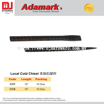 ADAMARK LOCAL COLD CHISEL 2 SIZE (CL)