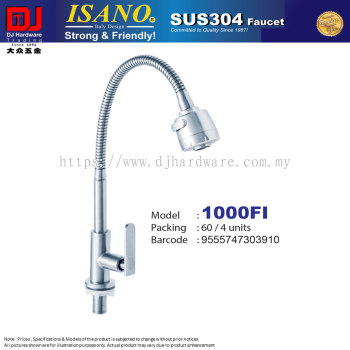 ISANO FAUCET SUS304 1000FI (CL)