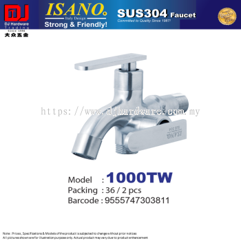 ISANO FAUCET SUS304 1000TW (CL)