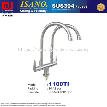 ISANO FAUCET SUS304 1100TI (CL)