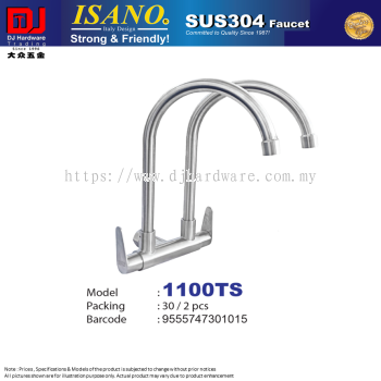 ISANO FAUCET SUS304 1100TS (CL)