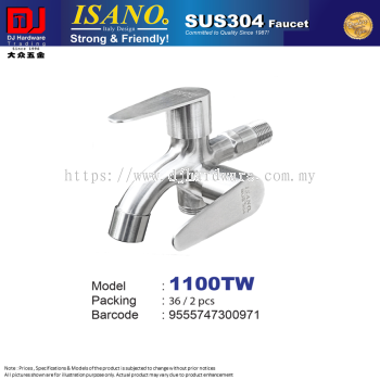 ISANO FAUCET SUS304 1100TW (CL)