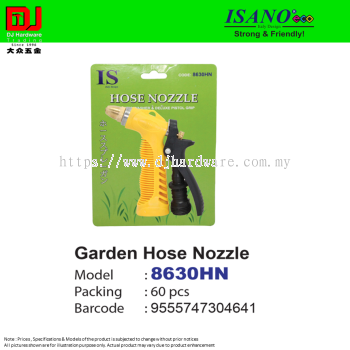 ISANO STRONG & FRIENDLY GARDEN HOSE NOZZLE 8630HN (CL)