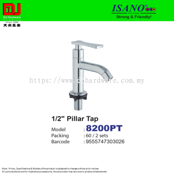 ISANO STRONG & FRIENDLY PILLAR TAP 1-2'' 8200PT (CL)