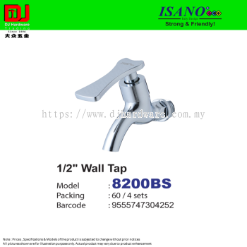 ISANO STRONG & FRIENDLY WALL TAP 1-2'' 8200BS (CL)
