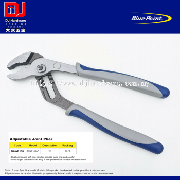 BLUE POINT ADJUSTABLE JOINT PLIER BAWP100 BAWP100AP (CL)