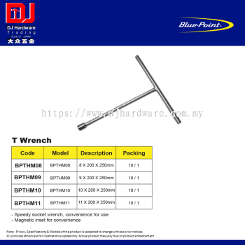 BLUE POINT T WRENCH 8MM 9MM 10MM 11MM MAGNETIC (CL)