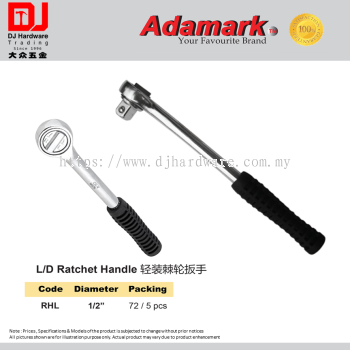 ADAMARK LD RATCHET HANDLE RHL 1-2'' (CL)