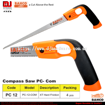 BAHCO COMPASS SAW PC COM XT HARD FRICTION PC-12-COM (CL)