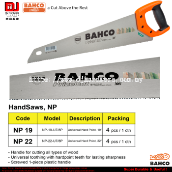 BAHCO HANDSAWS UNIVERSAL HARD POINT NP SERIES (CL)