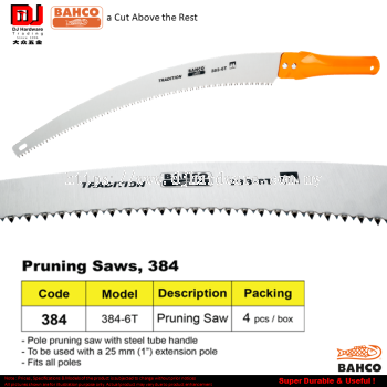 BAHCO PRUNING SAW 384 6T (CL)
