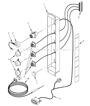 23. USDA Download Panel (3-Pin Deutsch Connectors) (160F3)