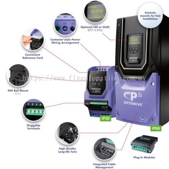 INVERTEK OPTIDRIVE P2 DRIVES/INVERTER