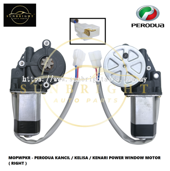 MOPWPKR - PERODUA KANCIL / KELISA / KENARI POWER WINDOW MOTOR ( RIGHT )