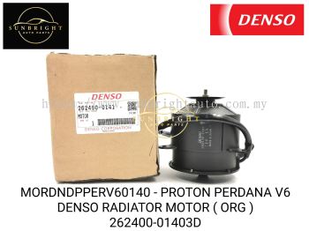 MORDNDPPERV60140 - PROTON PERDANA V6 DENSO RADIATOR MOTOR ( ORG ) 262400-01403D