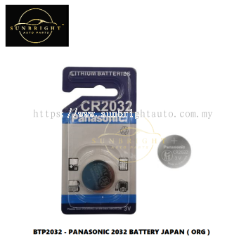 BTP2032 - PANASONIC 2032 BATTERY JAPAN ( ORG )