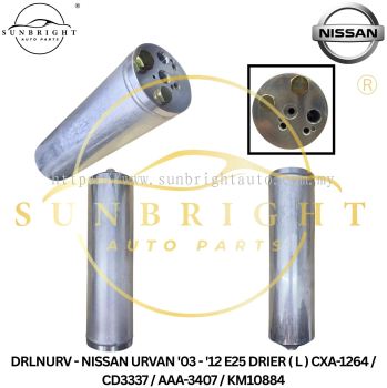 DRLNURV - NISSAN URVAN '03 - '12 E25 DRIER ( L ) CXA-1264 / CD3337 / AAA-3407 / KM10884