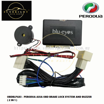 OBDBLPAXI - PERODUA AXIA OBD BRAKE LOCK SYSTEM AND BUZZER ( 2 IN 1 )