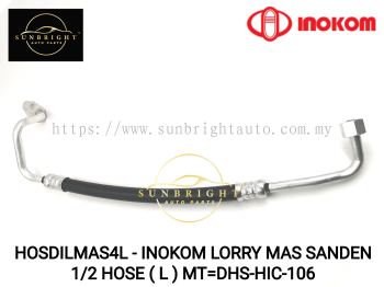 HOSDILMAS4L - INOKOM LORRY MAS SANDEN 1/2 HOSE ( L ) MT=DHS-HIC-106