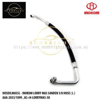 HOSDILMAS5L - INOKOM LORRY MAS SANDEN 5/8 HOSE ( L ) AAA-2033/1099 , AC=H-LORRYMAS-58