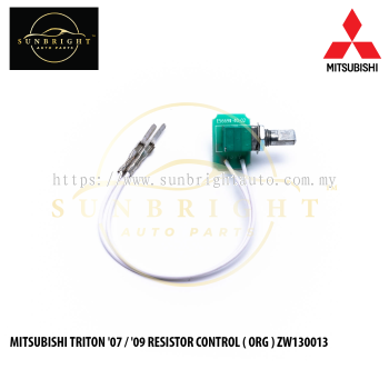 RESCMTRI07O - MITSUBISHI TRITON '07 / '09 RESISTOR CONTROL ( ORG ) ZW130013