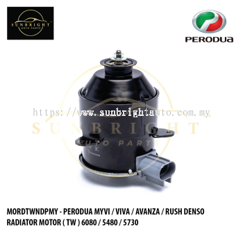 MORDTWNDPMY - PERODUA MYVI / VIVA / AVANZA / RUSH DENSO RADIATOR MOTOR ( TW ) 6080 / 5480 / 5730