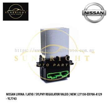 RESVNLIV - NISSAN LIVINA / LATIO / SYLPHY REGULATOR VALEO ( NEW ) 27150-ED70A-A129 - YL-7743