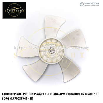 FABRDAPISWO - PROTON ISWARA / PERDANA APM RADIATOR FAN BLADE 5B ( ORG ) LR7003PF41 - 5B