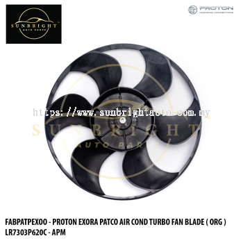 FABPATPEXOO - PROTON EXORA PATCO AIR COND TURBO FAN BLADE ( ORG ) LR7303P620C - APM