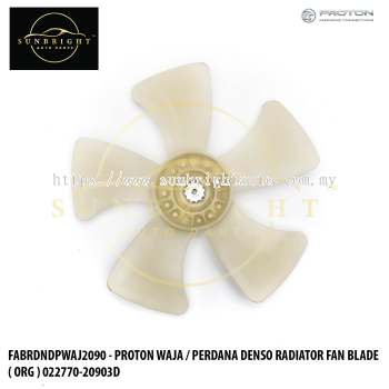 FABRDNDPWAJ2090 - PROTON WAJA / PERDANA DENSO RADIATOR FAN BLADE ( ORG ) 022770-20903D