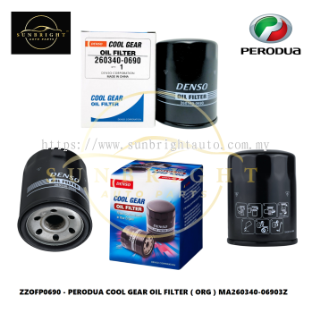 ZZOFP0690 - PERODUA COOL GEAR OIL FILTER ( ORG ) MA260340-06903Z